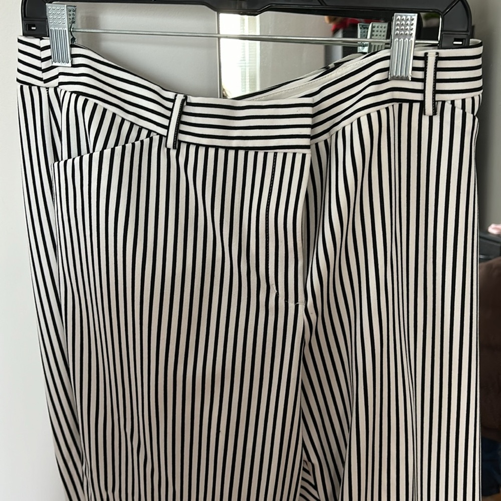 Express publicist ankle mid rise striped pants - Picture 2 of 3